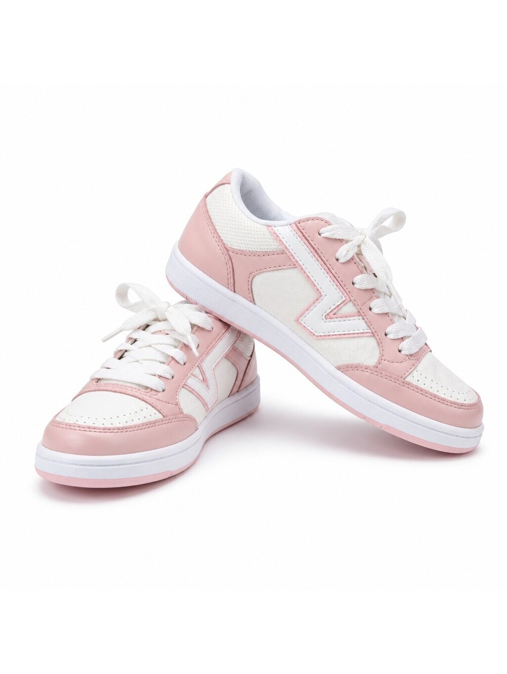 Vans Seldan ComfyCush Sneakers Women’s 7.5 Pink White Low Top Shoes